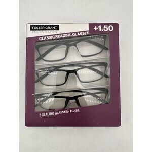 Foster Grant Reading Glasses 3-Pack +1.50